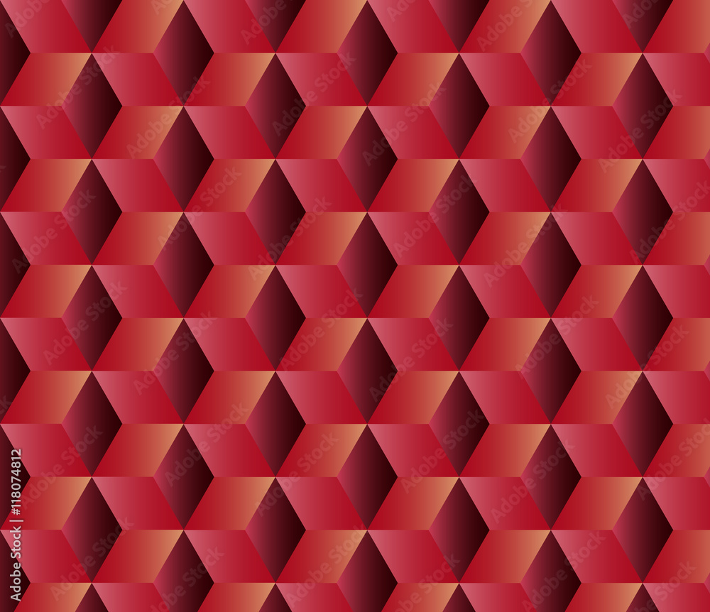 Obraz premium Abstract geometric background with cubes