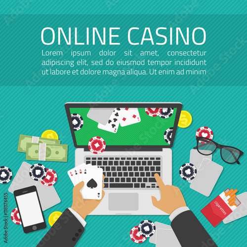 Online casino illustration