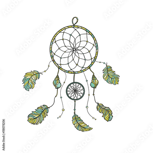 Indian-American dream catcher