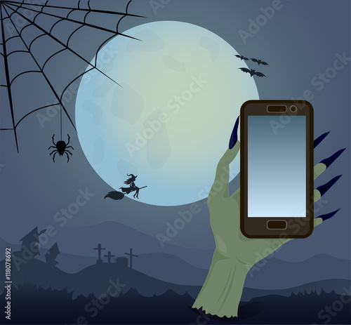 Happy Halloween and full moon