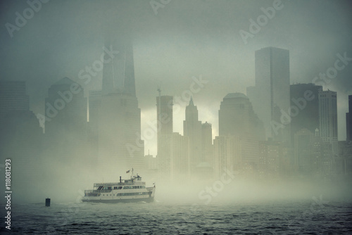 New York City fog