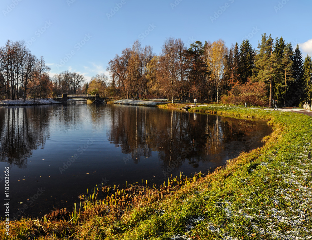 Obraz premium Frosty morning