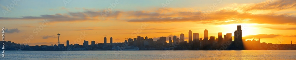 Seattle sunrise