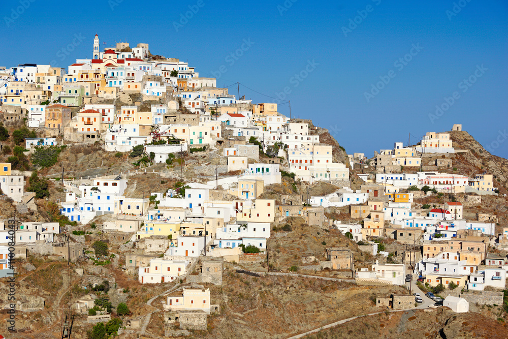 Olympos village in Karpathos, Greece Olympos village in Karpathos, Greece