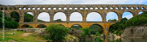 Canvas Print Pont du Gard, France