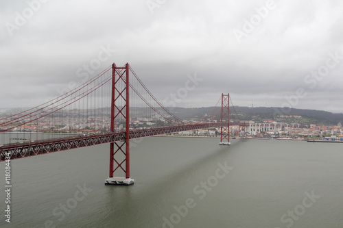 The 25th of April bridge, Lisbon 