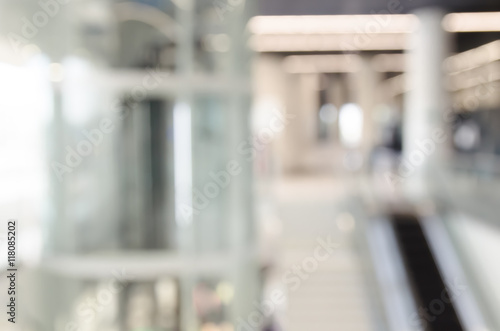 Office Interior, Defocused Background