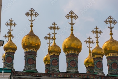 Orthodoxe Zwiebeltürme Moskau