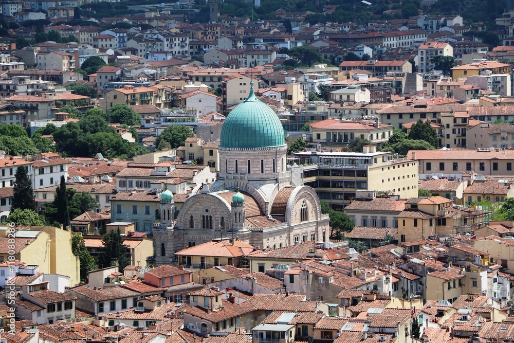 Tempio Maggiore in Florence, Italy
