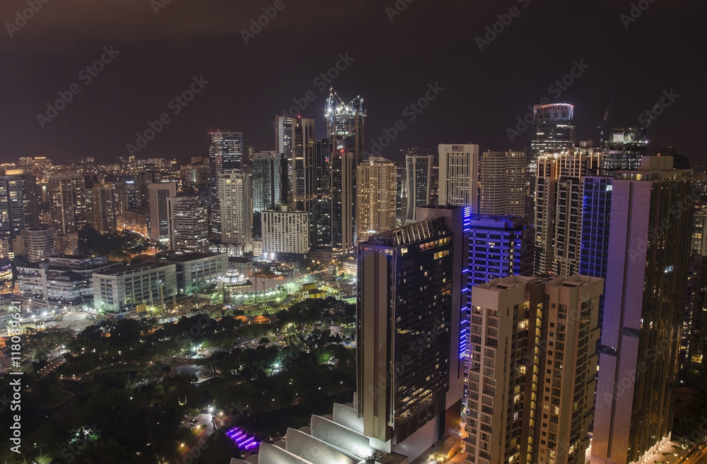 Obraz premium Kuala Lumpur at night