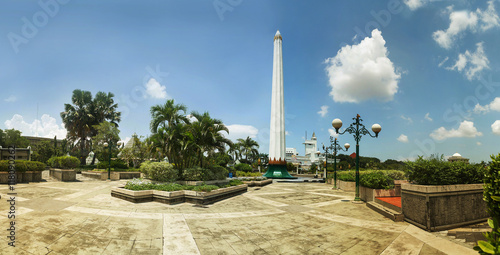 Obraz na plátně Museum Tugu Pahlawan in Surabaya, East Java, Indonesia