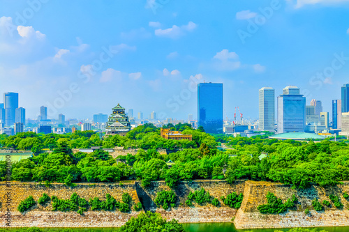 大阪城　OSAKA CASTLE