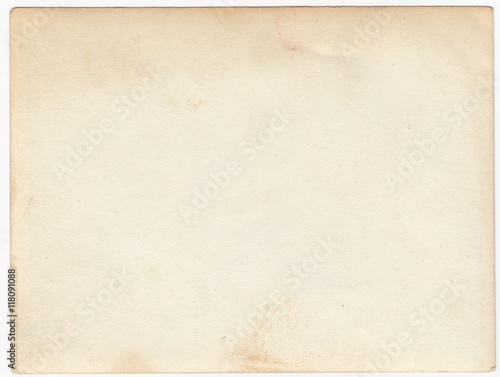 Blank Vintage Photo