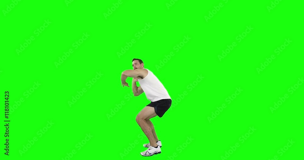 Athlete man practising shot put Athlete man practising shot put