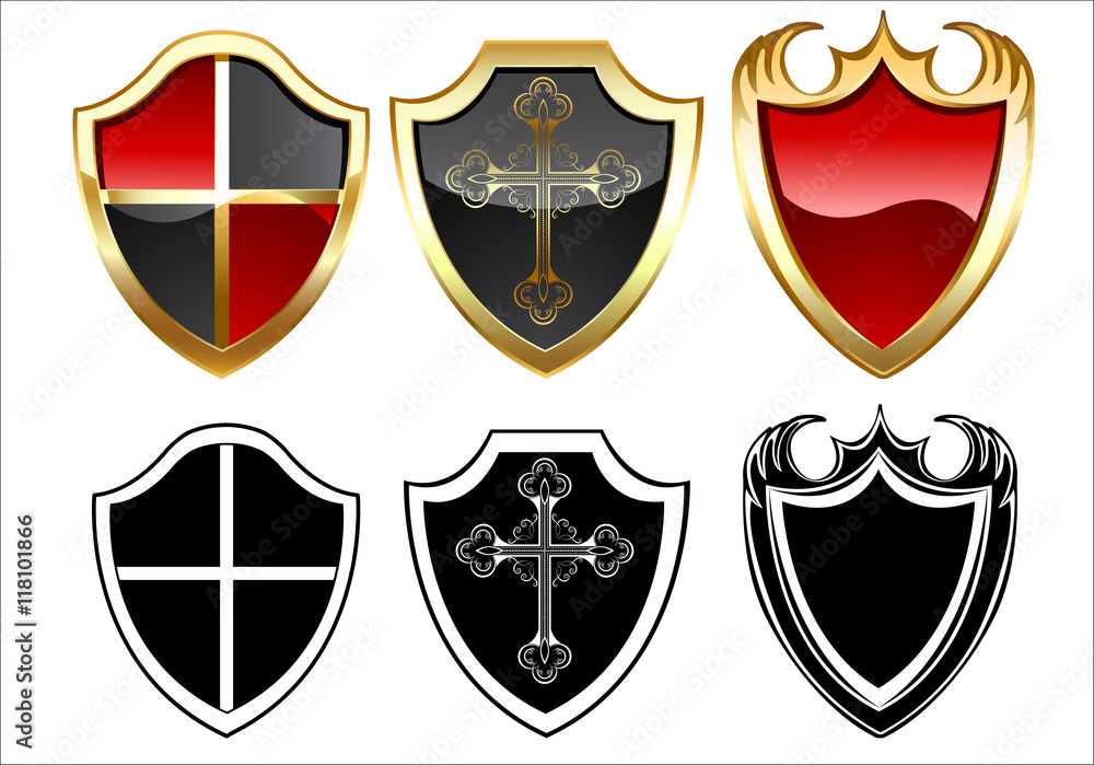 Three Gold Shield.s Three Gold Shield.s