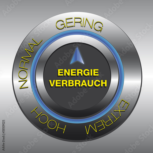 Energieverbrauch gelb