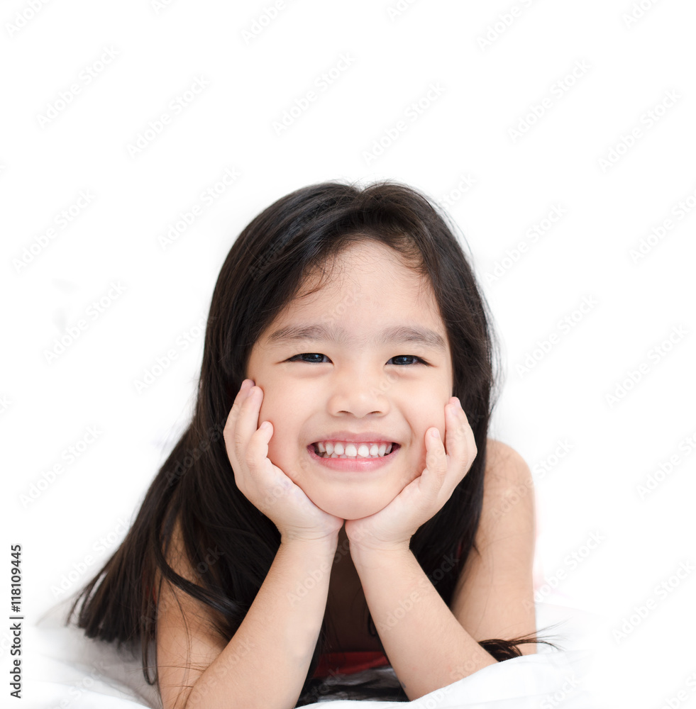 Happy little girl having fun at the Happy little girl having fun at the park Happy little girl having fun at the Happy little girl having fun at the park
