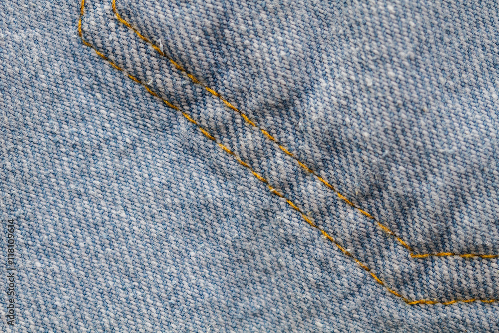 Macro Close up of denim jeans Macro Close up of denim jeans