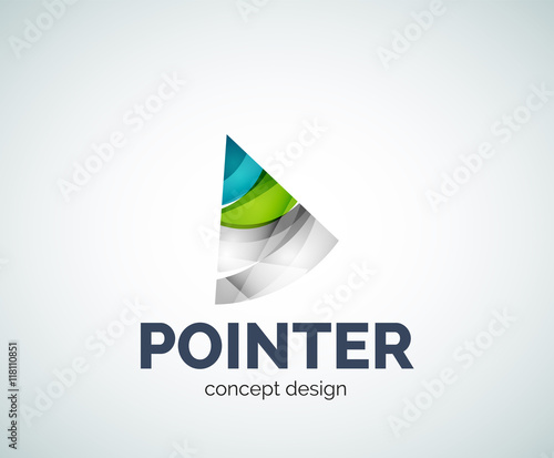 Free Download Arrow pointer logo business branding icon - GFXLoad