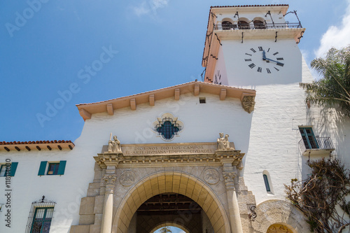 Old Mission Church in San Bernadino photo