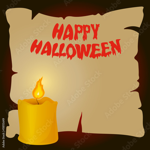 halloween paper board