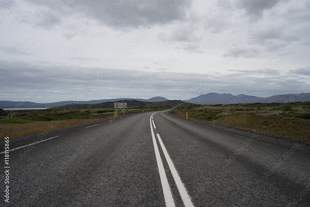 Lonely roads of Iceland Lonely roads of Iceland