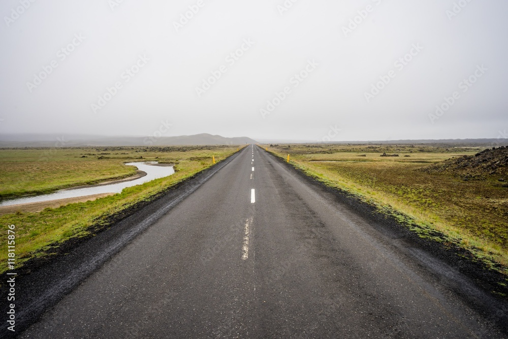 Lonely roads of Iceland