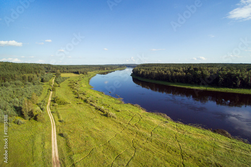 Daugava river, Latvia. © Janis Smits