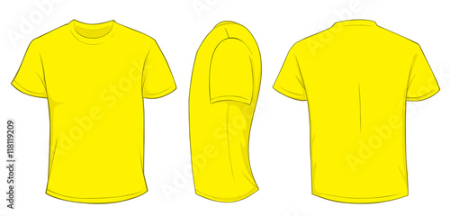 Yellow Shirt Template