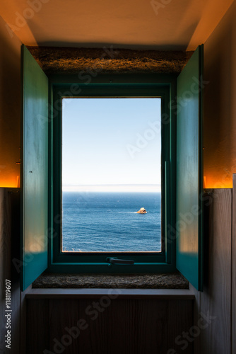 Open window to the end of the world in Finisterre photo