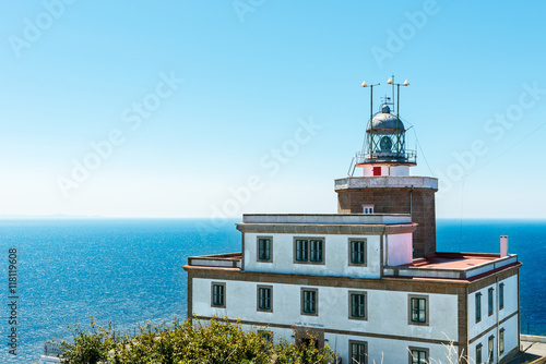 Lighthouse in Finisterre in Galicia