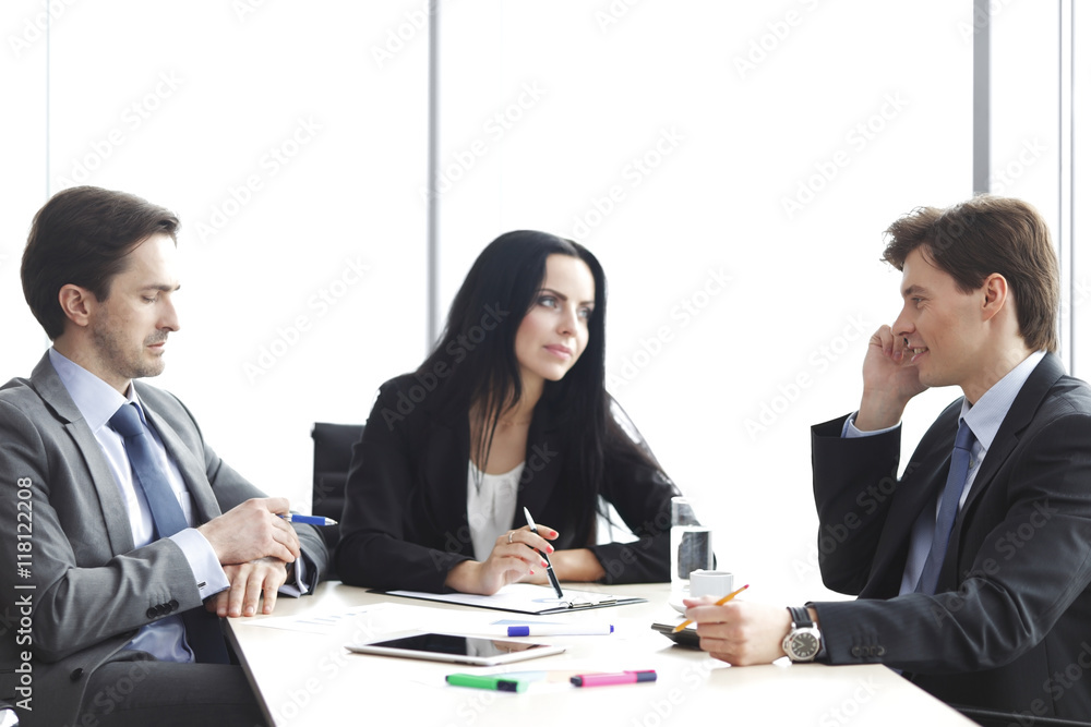 Business people on meeting