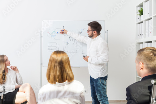 Presentation at modern company