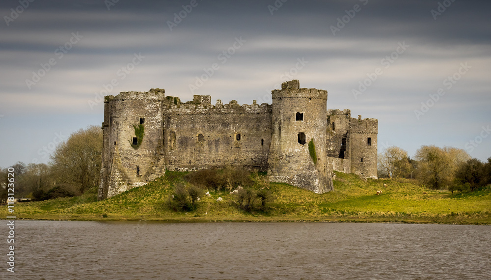 Carew Castle., Pembrokeshire, Wales.
Norman Castle.
