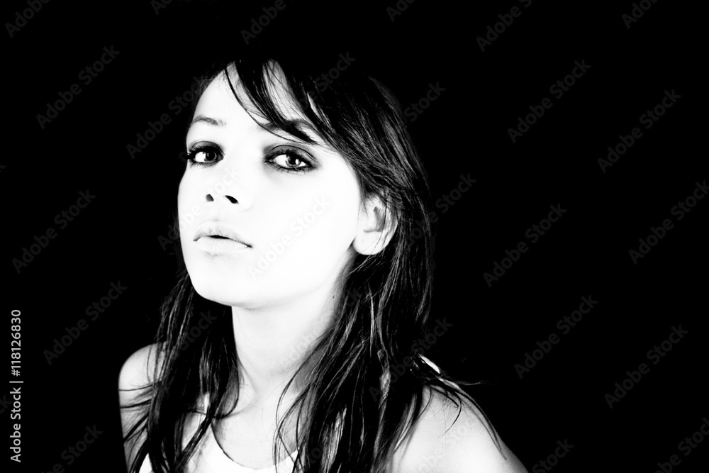 Moody Teen Portrait Moody Teen Portrait