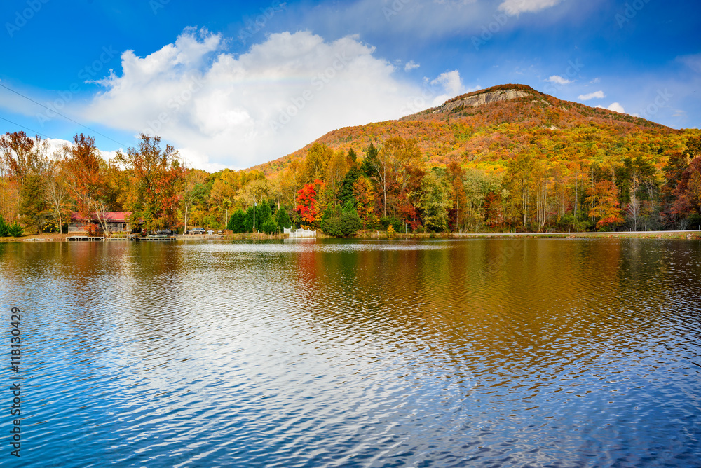 Fototapeta premium Yonah Mountain in North Georgia