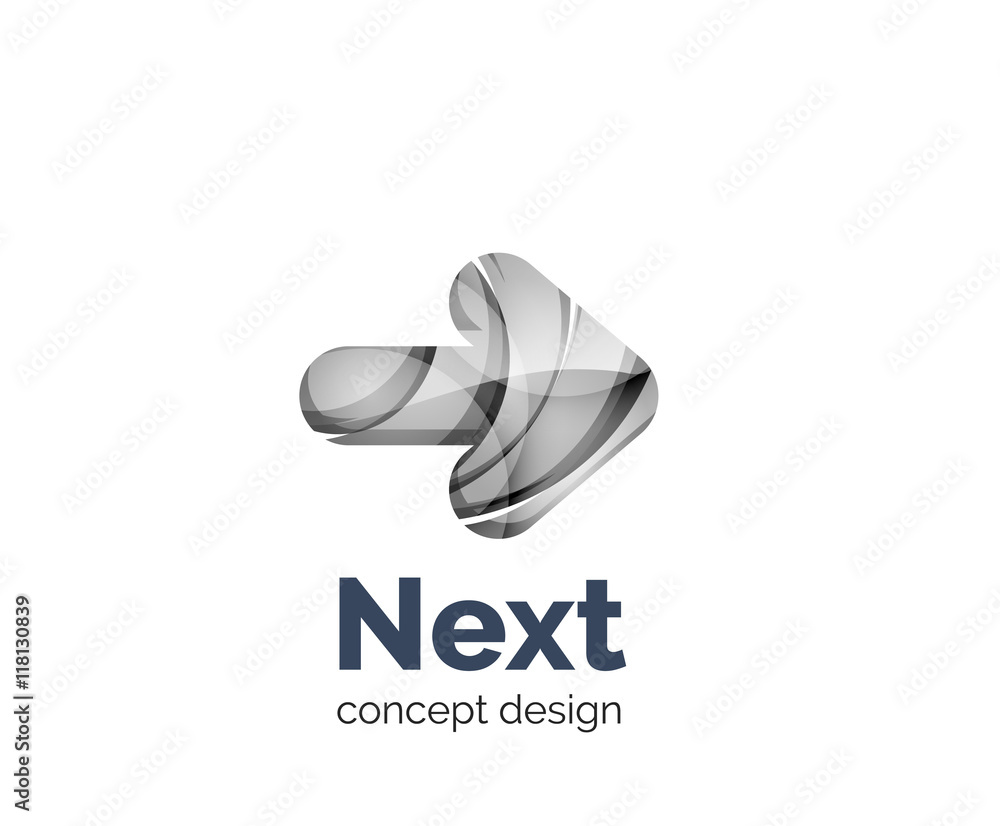 Next arrow logo business branding icon Next arrow logo business branding icon