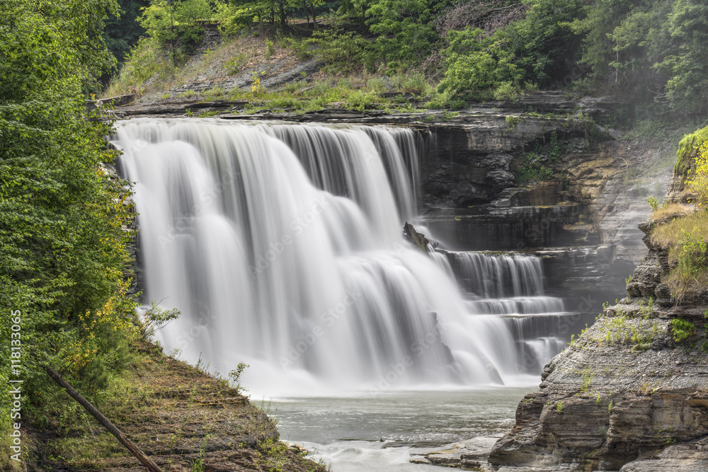 Letchworth State Park Lower Falls, New York Letchworth State Park Lower Falls, New York