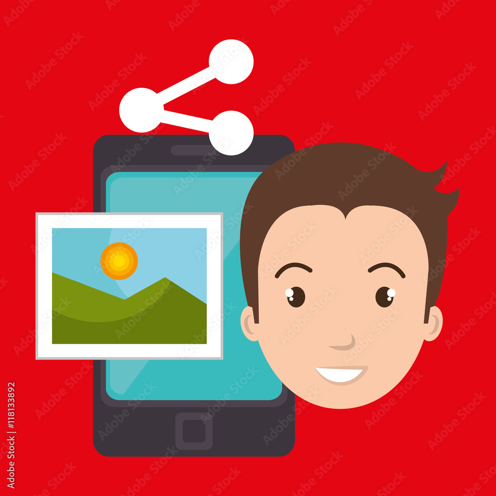 character sharing smartphone image character sharing smartphone image