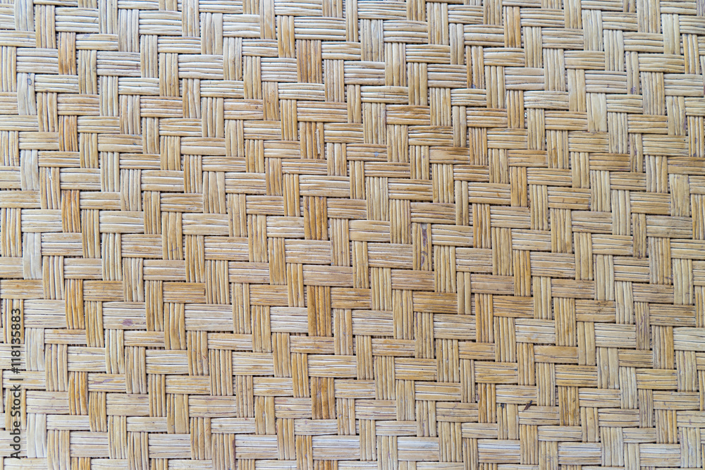 Bamboo brown straw serving mat Bamboo brown straw serving mat