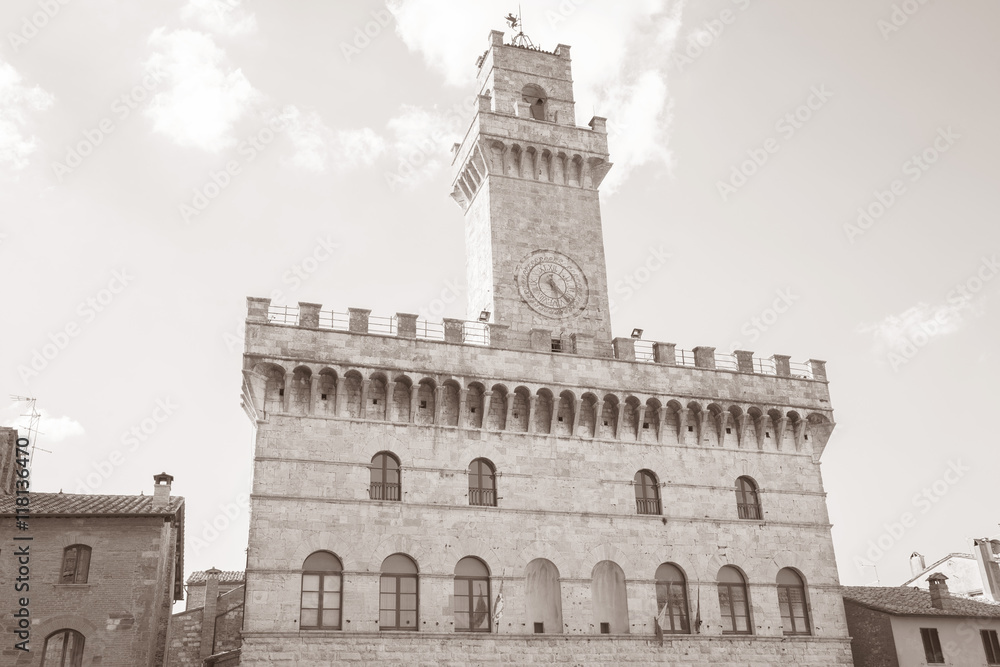 Town Hall, Montepulciano Village; Tuscany