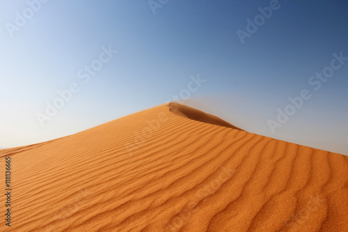 Red sand "Arabian desert" near Dubai, UAE