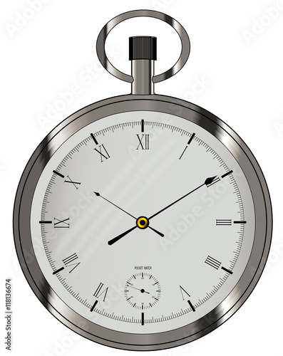 Silver Pocket Watch