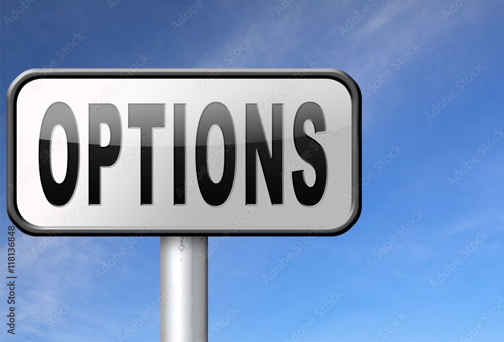 Obraz premium options