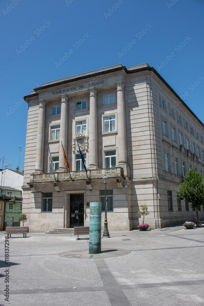 Fototapeta premium Subdelegación del Gobierno de España de Lugo Galicien (Galicia) Spanien (España) Costa da Morte