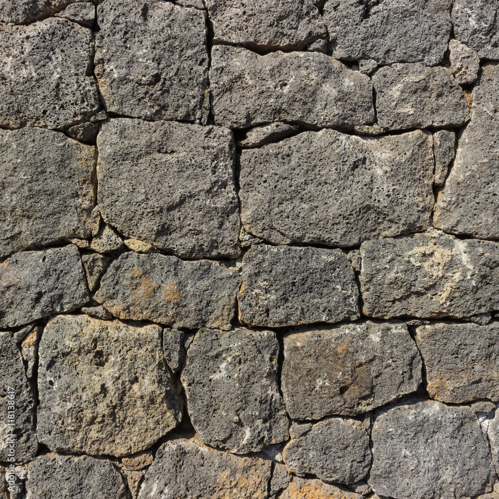 Vulcanic Stone wall Vulcanic Stone wall