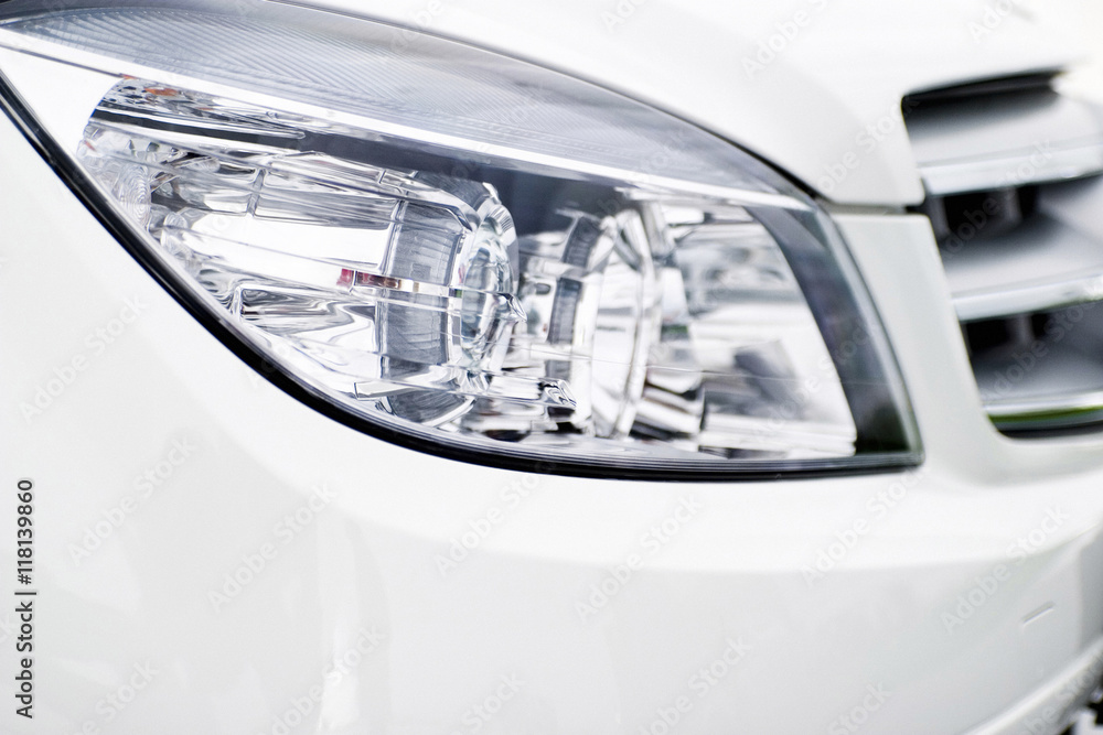 Obraz premium Car headlamp