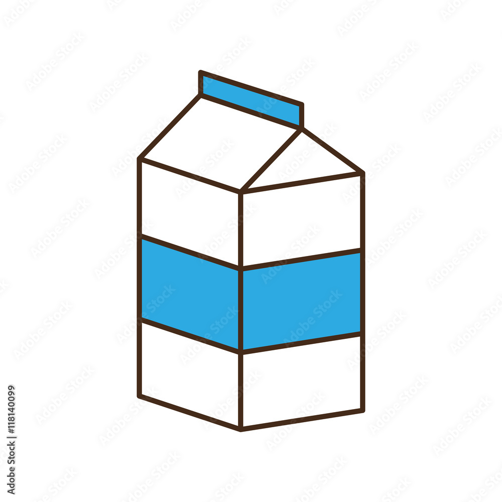 milk breakfast food menu icon. Isolated and flat vecctor illustration milk breakfast food menu icon. Isolated and flat vecctor illustration