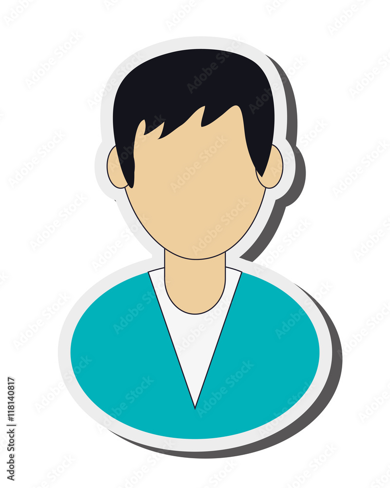 flat design medic or doctor icon vector illustration flat design medic or doctor icon vector illustration