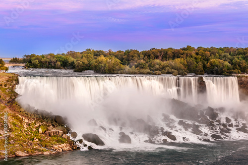 Niagara Falls view at American site falls photo